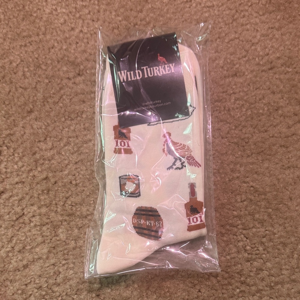 Socks. Wild Turkey Whiskey Distillery. New.